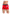 Playboy Mens Varsity Boxer Briefs Red and White Small displayed on a male model, showcasing sporty style and comfort.