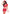 Leg Avenue Red Alert 4 Piece Nurse Costume Red Small model wearing red nurse outfit with accessories.