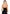 Leg Avenue Tuxedo Bow Tie Collar and Cuffs Kit White Black showcased on model's back with bow tie and cuffs.