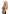 Pleasure Wigs Collection Jennifer Wig Blonde styled on a model with long, curly blonde hair and a leopard print dress.