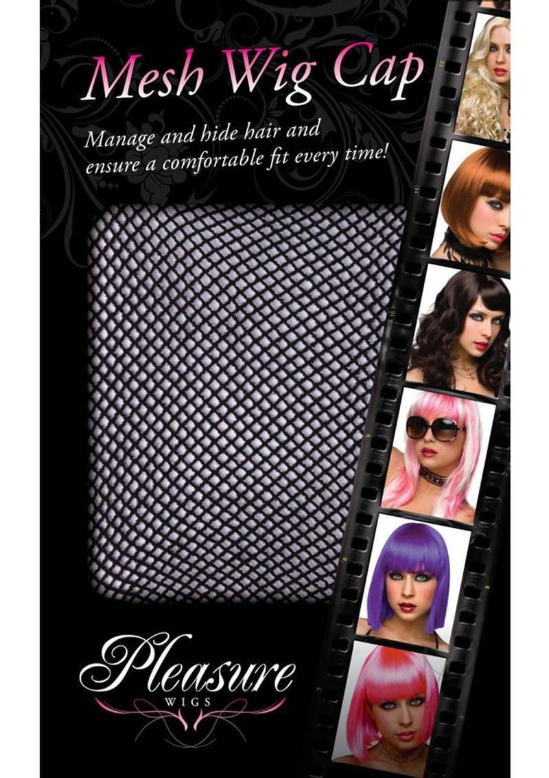 Pleasure Wigs Collection Wig Cap Black for a comfortable fit under any wig.