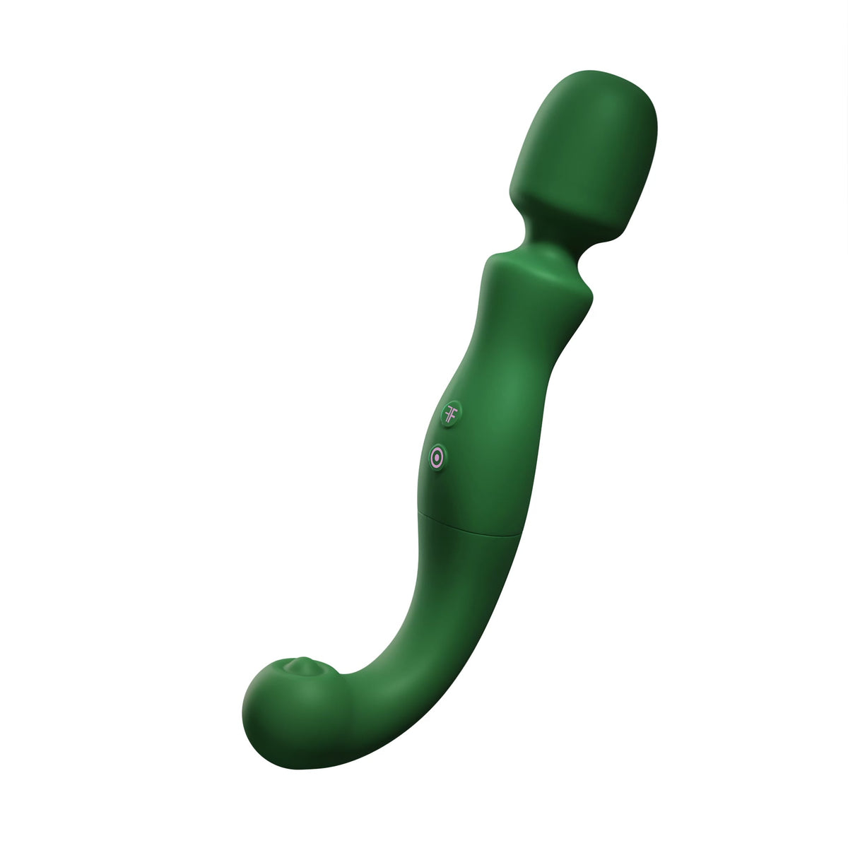 FemmeFunn Naya Wand Massager Dark Green elegantly designed for personal wellness and relaxation.
