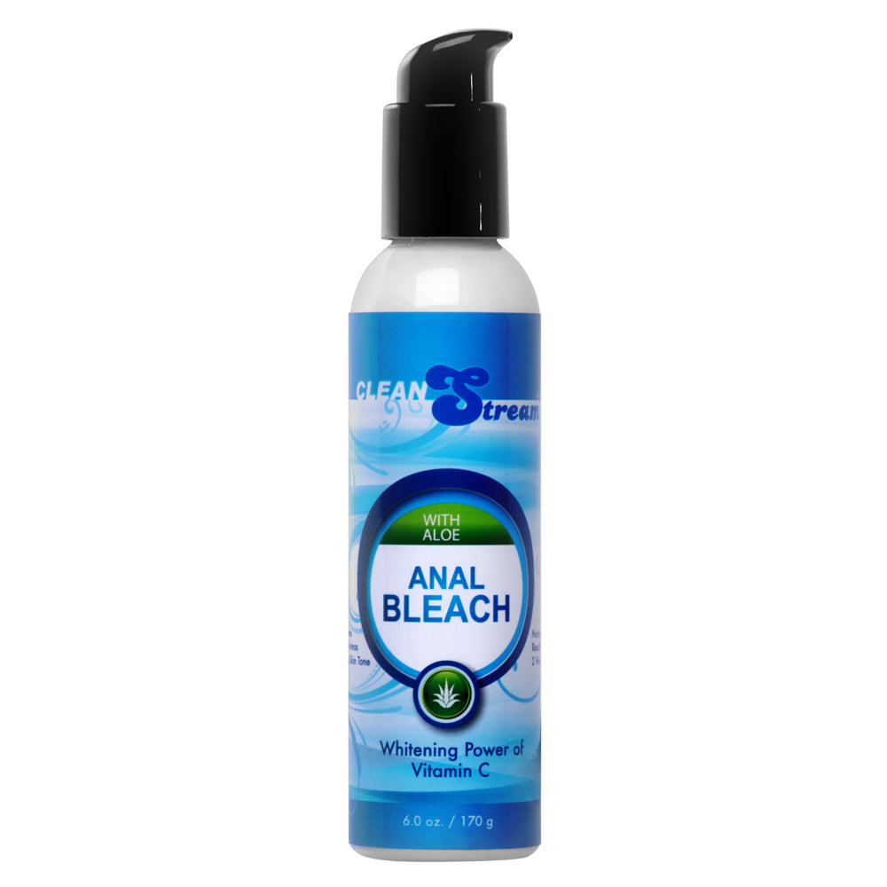 Clean Stream Anal Bleach With Vitamin C & Aloe 6 Oz for brighter, smoother-looking complexion in delicate areas.