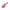 Inmi 35x Lil Swell Thrusting & Swelling Rabbit Vibrator held in hand, showcasing its ergonomic design and vibrant pink color.