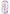 Cotton Candy Glitter Boy Silicone Dildo 6.5 Inch Purple