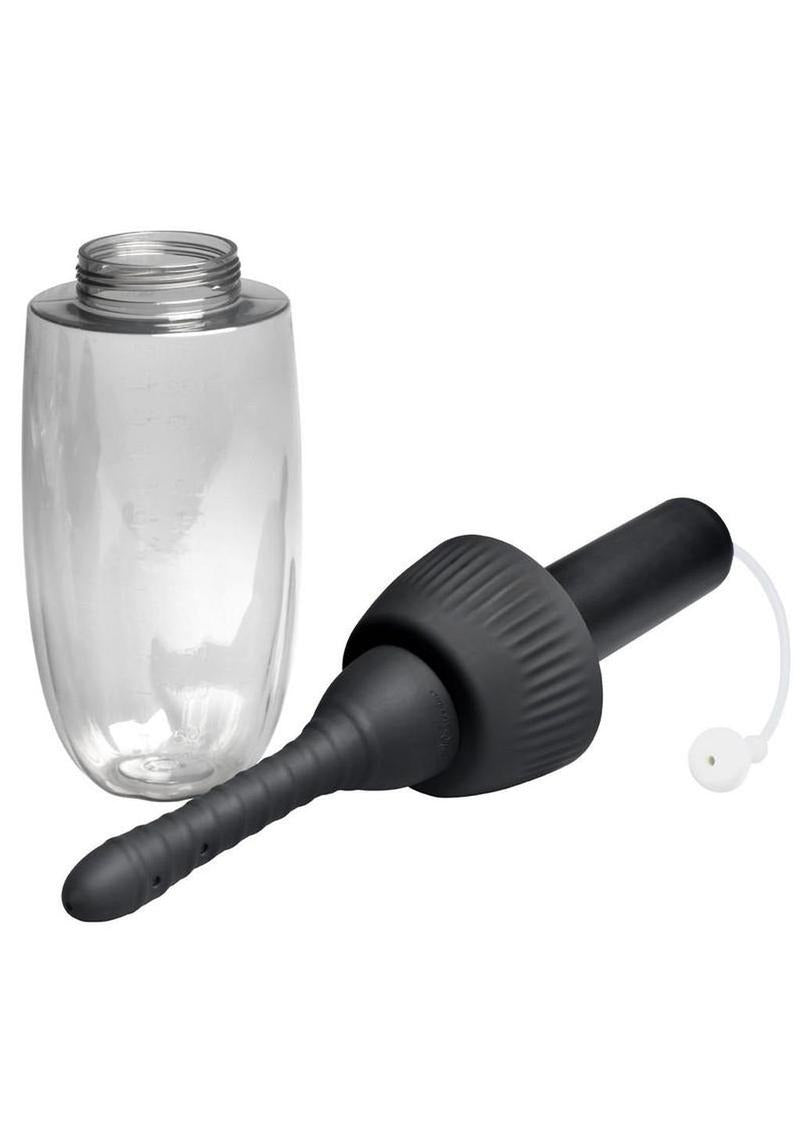 CleanStream XL Spinning Automatic Enema Bulb components including the nozzle and container for deep cleansing.