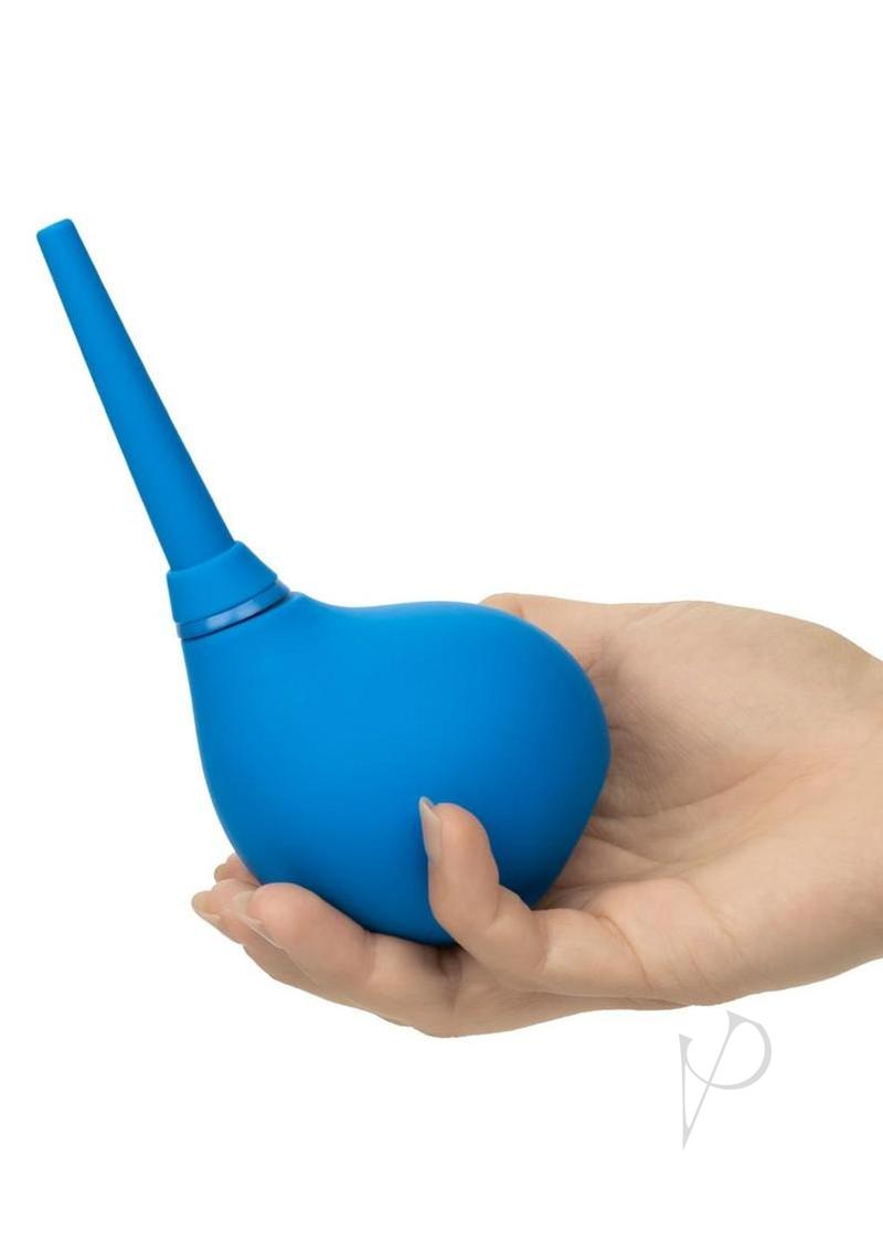 Water Systems One-Way Silicone Anal Douche Blue - Image 4