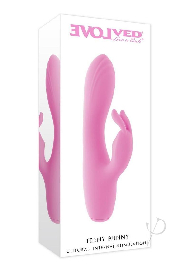 Evolved Teeny Bunny Silicone Rabbit Vibrator Pink