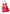 Oh La La Cheri Aliza Babydoll Large/XLarge Red lingerie set featuring lace trim and polka dot design.