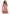 Oh La La Cheri Goodnight Kiss 2 Piece Lingerie Set Pink worn by model, featuring vibrant pink lace bra and panties.