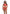 Oh La La Cheri Valentine 2 Piece Lingerie Set Small Red shown in model, crafted with lace and ribbon detailing, perfect for Valentine's.