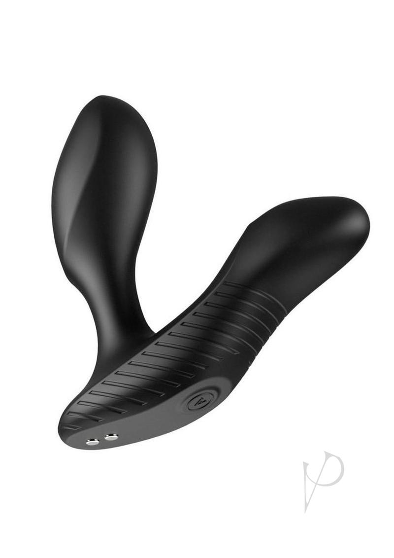 Arcwave Perk Rechargeable Silicone Prostate Massager Black, versatile design for targeted prostate stimulation.