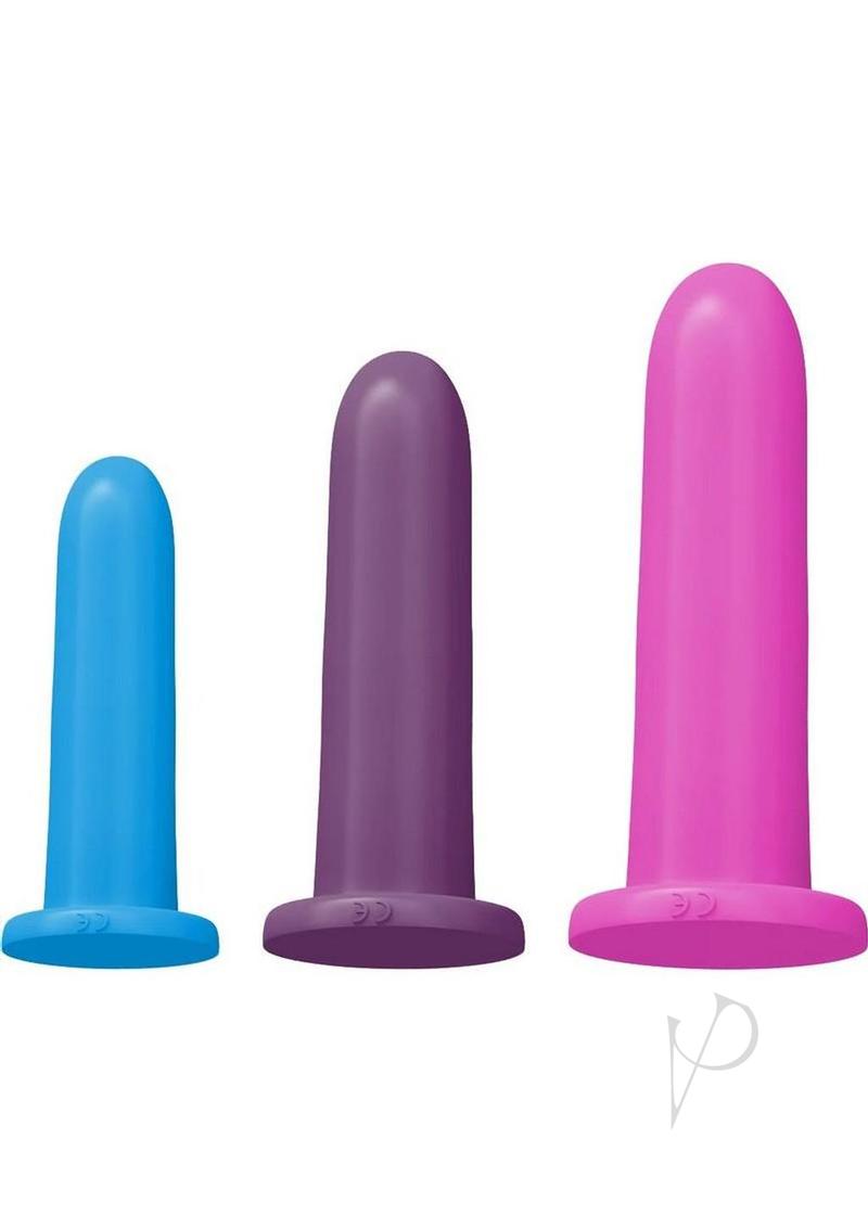 Rock Candy Advanced Silicone Dilator Set 3 Piece Multicolor - Image 2