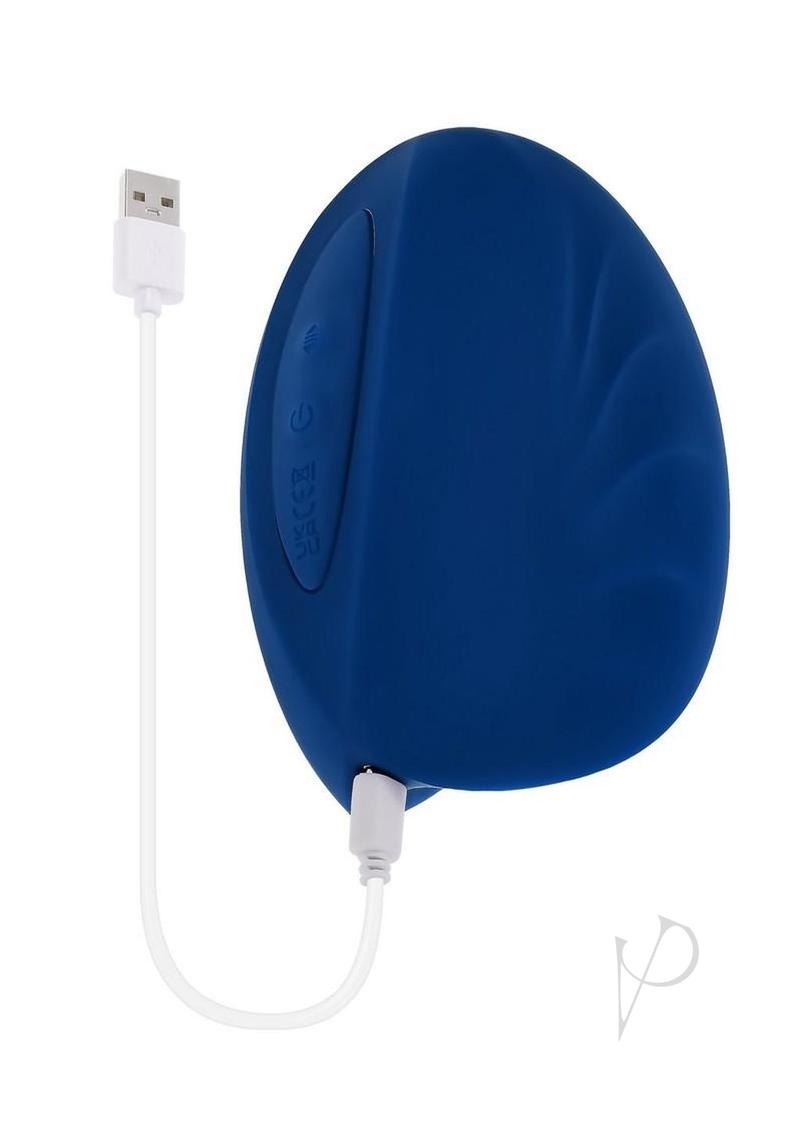 Zero Tolerance Taco Time Rechargeable Silicone Stroker Blue, USB charging, soft silicone design.