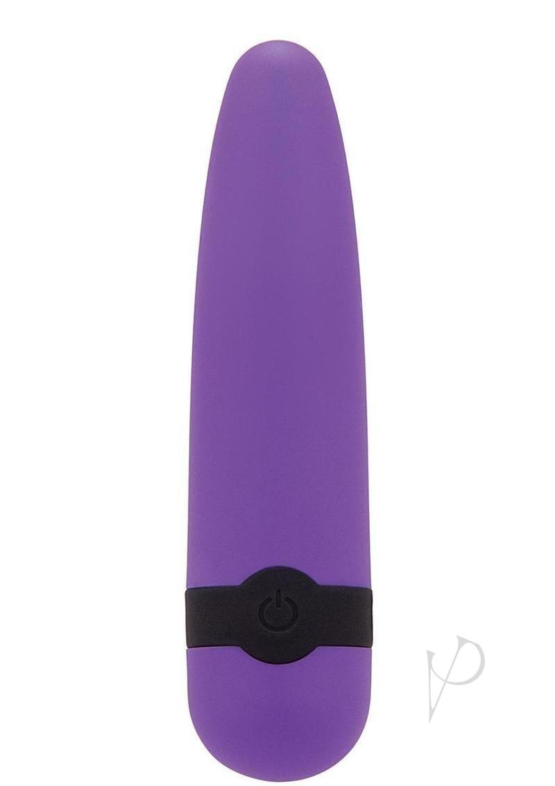 Bodywand Thunderbolt Mini Bullet Vibrator Purple displayed in a sleek design, ideal for pleasure and portability.