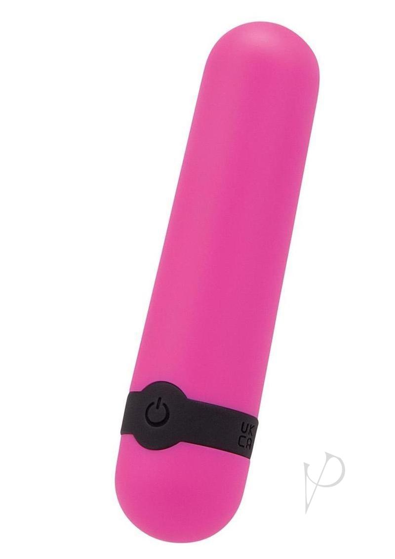 Bodywand Powerbolt Rechargeable Mini Bullet Pink in a sleek, compact design for powerful stimulation.