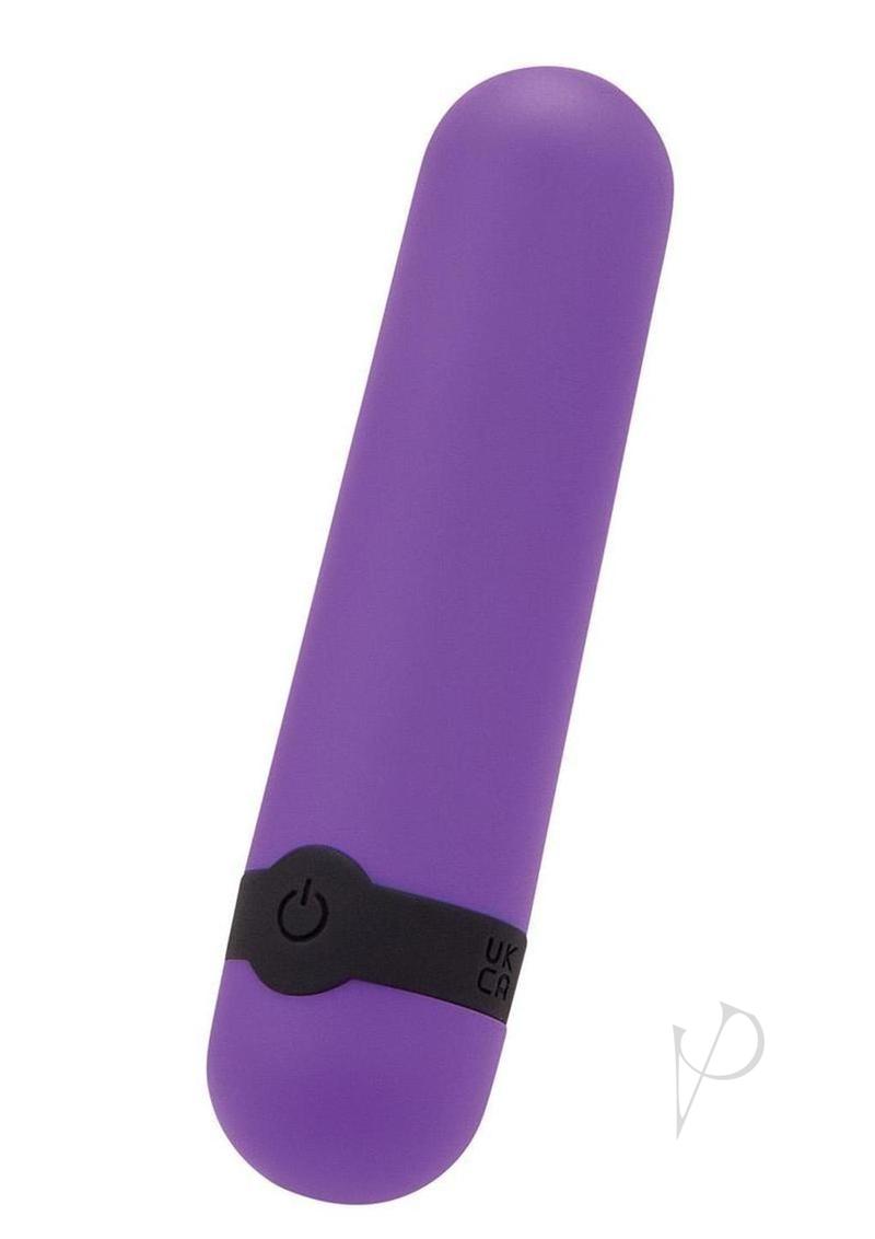 Bodywand Powerbolt Rechargeable Mini Bullet Purple with sleek design and intuitive controls for pleasure.