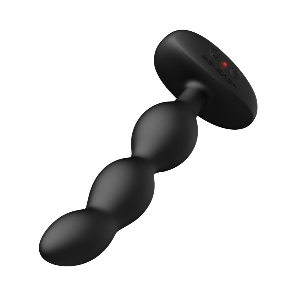 Lovense Ridge Vibrating & Rotating Anal Beads highlighting its smooth design and app-controlled features.
