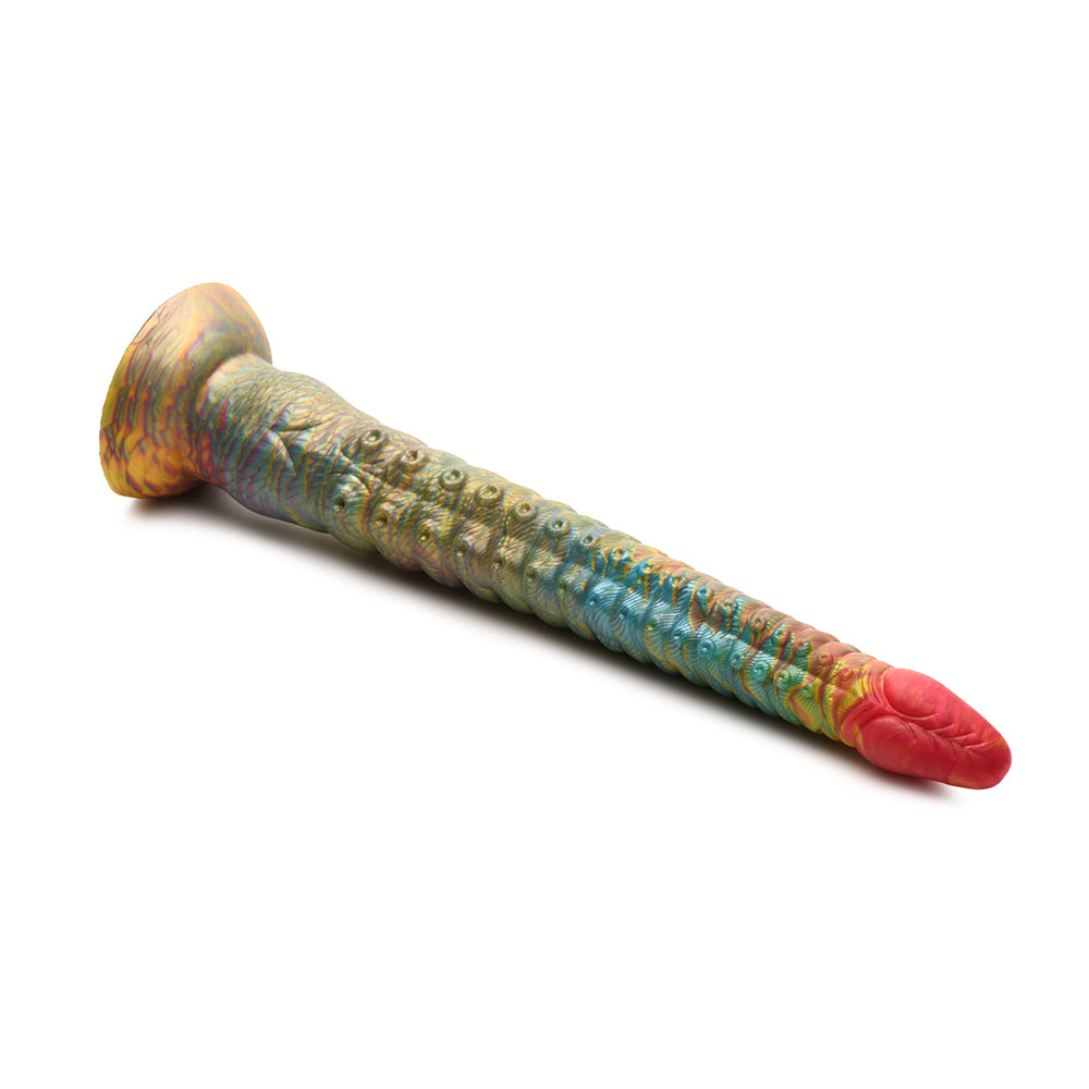 Creature Cocks Tenta-Dick Tentacle Silicone Dildo in vibrant colors with textured detailing for unique sensations.