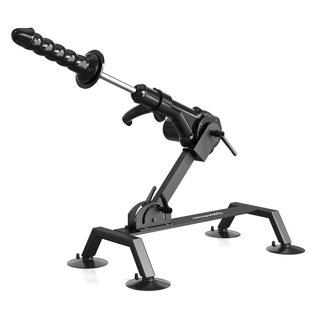 Fetish Fantasy Series Body Dock Sex Machine with adjustable thrusting device and sturdy frame.