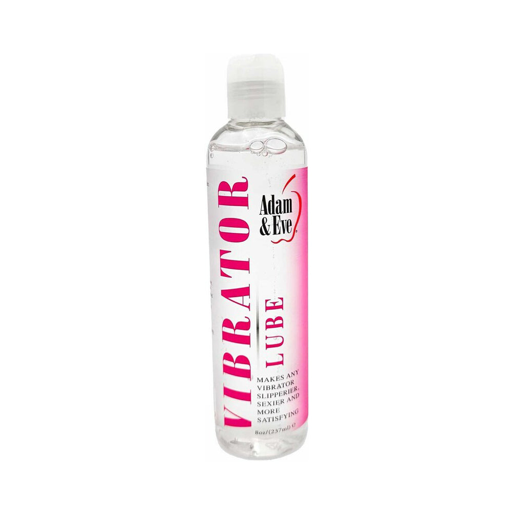 Adam & Eve Vibrator Lubricant 4 Oz bottle for enhanced comfort and glide during intimate use.