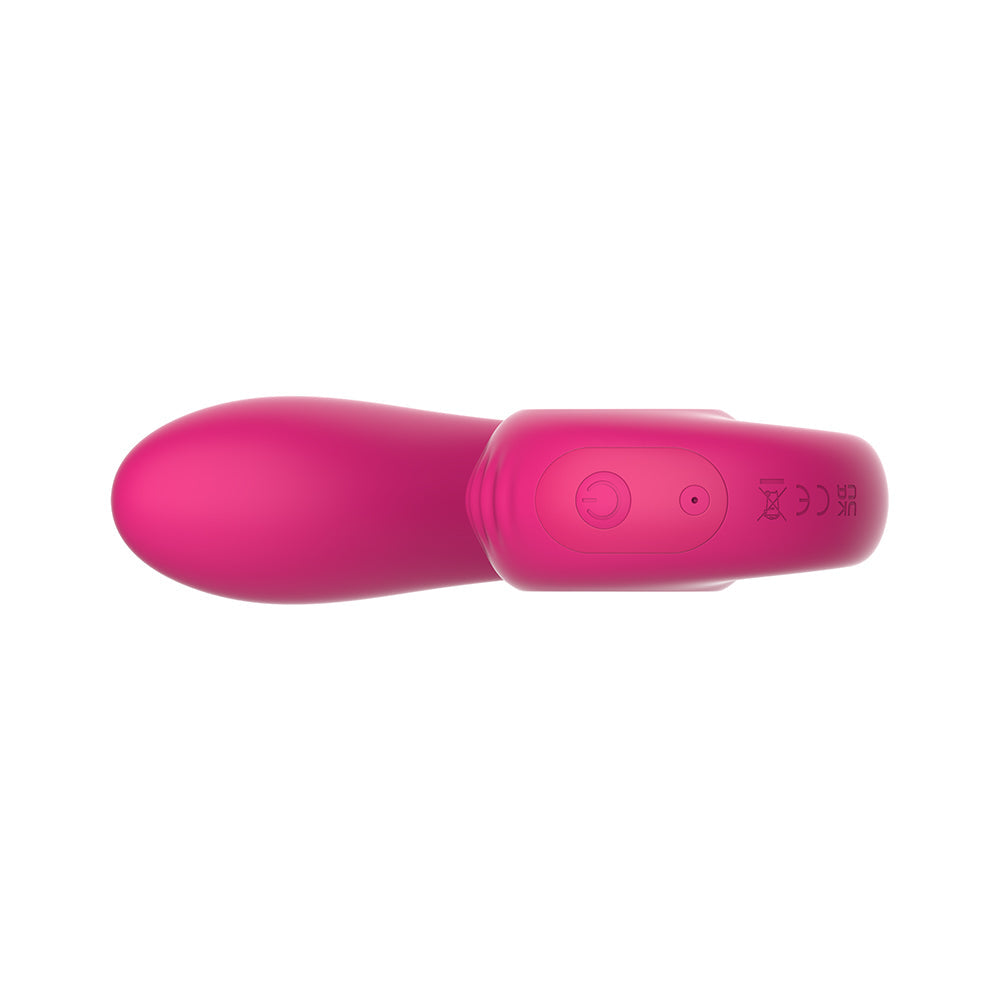 SVibe Snail Gizi Lite Dual G-spot Vibrator Sweet Dragonfruit in vibrant pink, designed for G-spot stimulation.