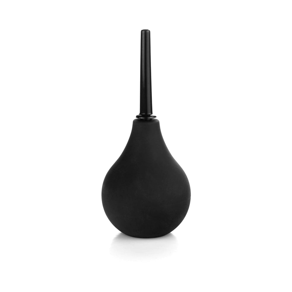 Prowler RED Small Bulb Douche Black, compact cleansing accessory with flexible bulb and smooth nozzle.