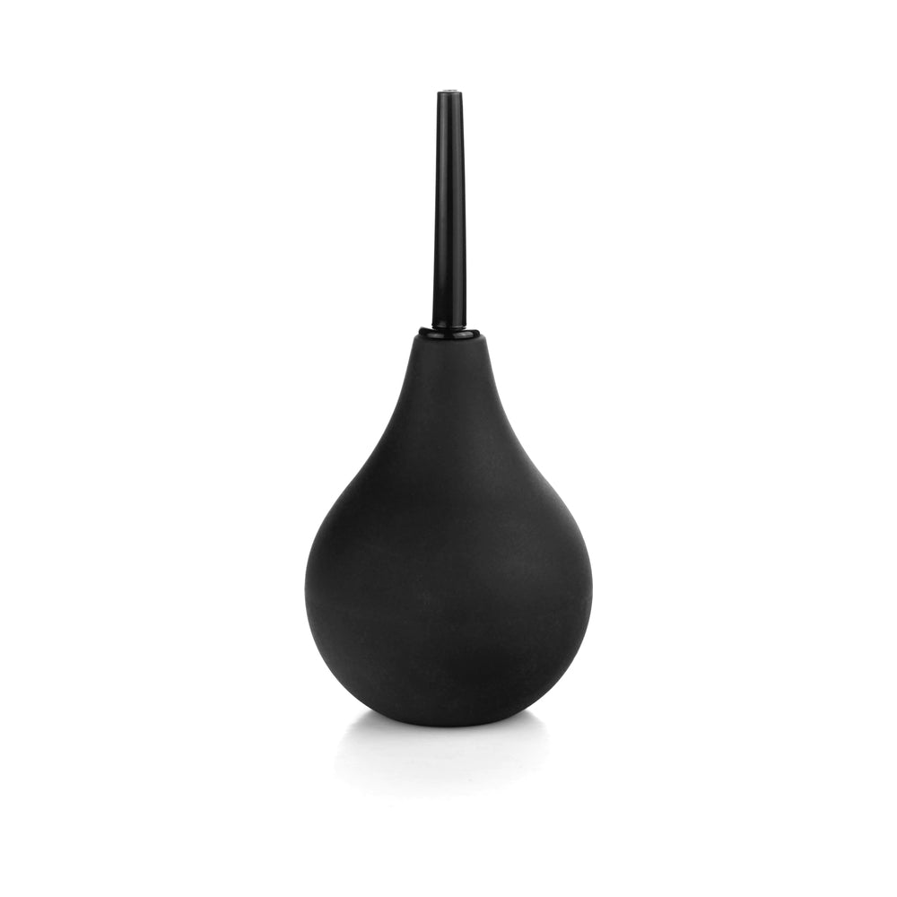 Prowler RED Medium Bulb Douche Black for personal hygiene and preparation, featuring a soft PVC bulb and ABS plastic nozzle.