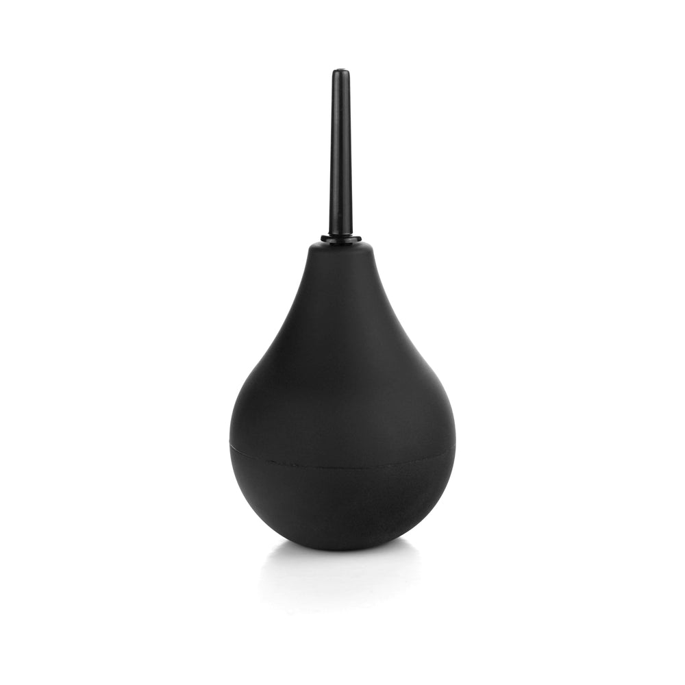 Prowler RED Large Bulb Douche Black shown in black with a smooth nozzle for personal hygiene.