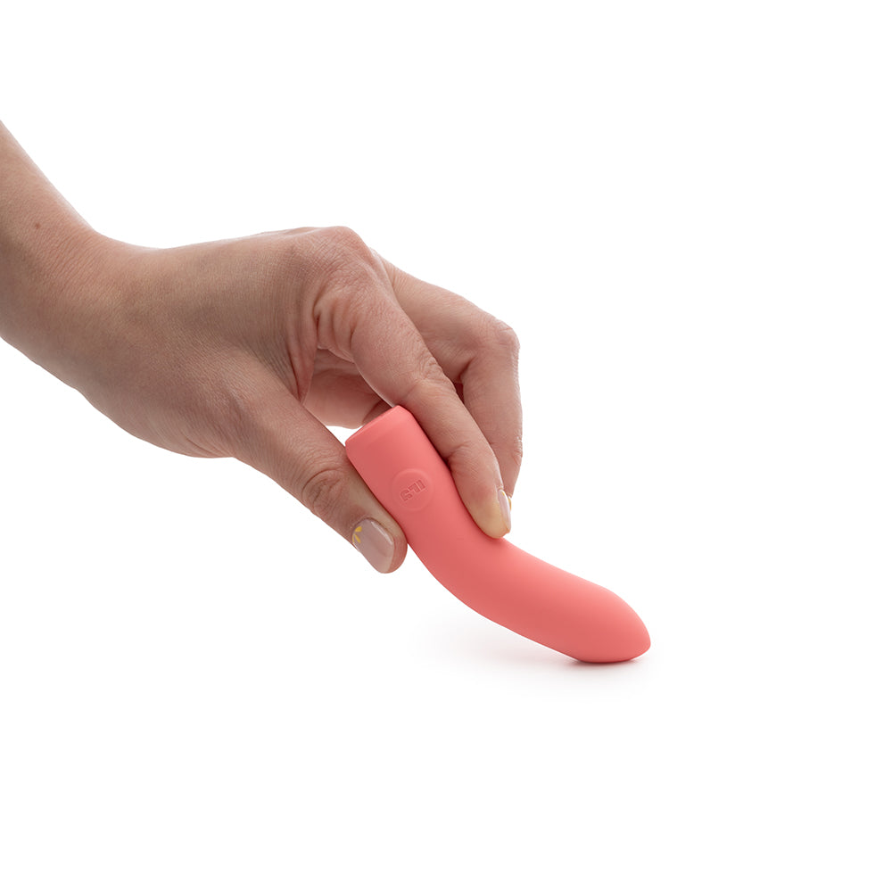 Je Joue ILy The Bullet Squishy Classic Vibrator held in hand, showcasing its soft, ergonomic design.