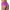 Magic Silk Butterfly Fantasies Boy Short Neon Purple S/M displayed from the back featuring soft stretch lace in vivid neon hue.