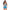 Magic Silk Flirty Hearts Chemise and G-String Set Blue L/XL featuring a sheer heart-patterned chemise and matching G-string.