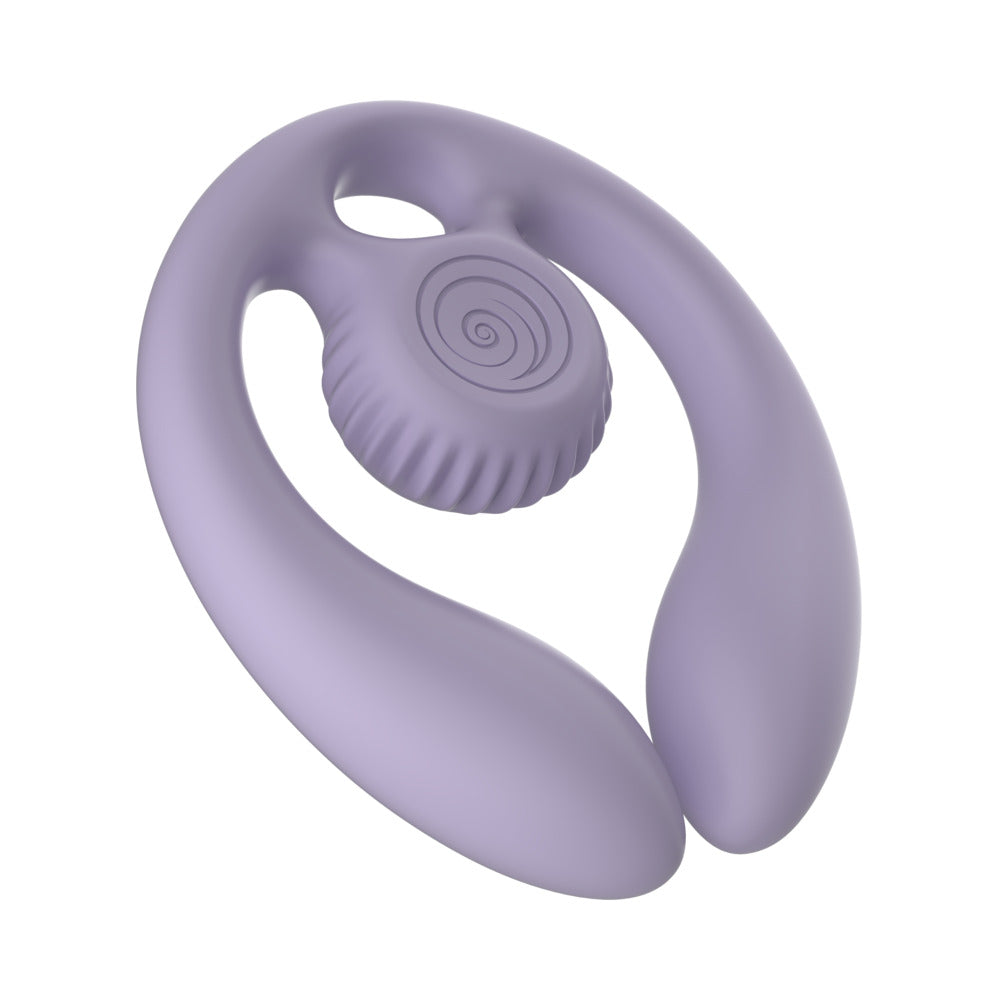 SVibe Snail GIZI Duo Couples Stimulator Lilac, a dual stimulator designed for shared intimacy and pleasure.