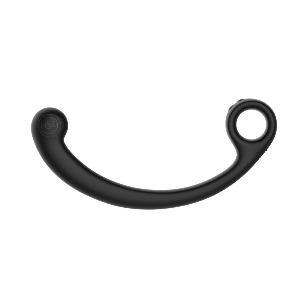 SVibe Snail AXI Spot Wand Vibrator Granite Noir sleek design for targeted stimulation and pleasure.