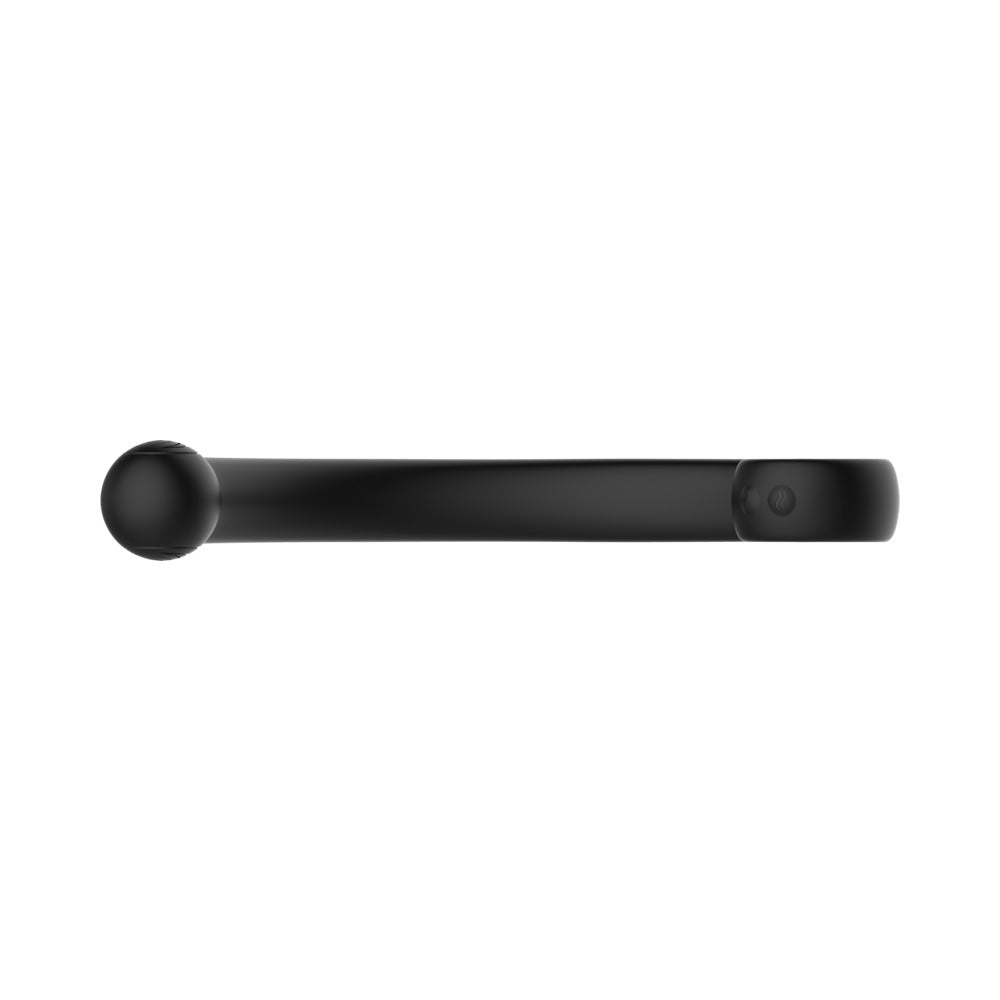 SVibe Snail AXI Spot Wand Vibrator Granite Noir side view showcasing sleek design.