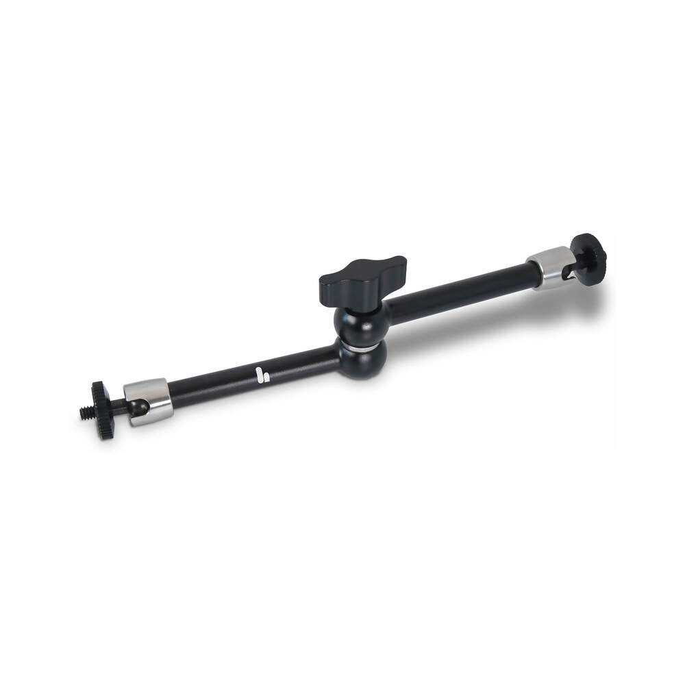 The Handy Handsfree Desk Mount features a sturdy adjustable articulating arm for hands-free device positioning.