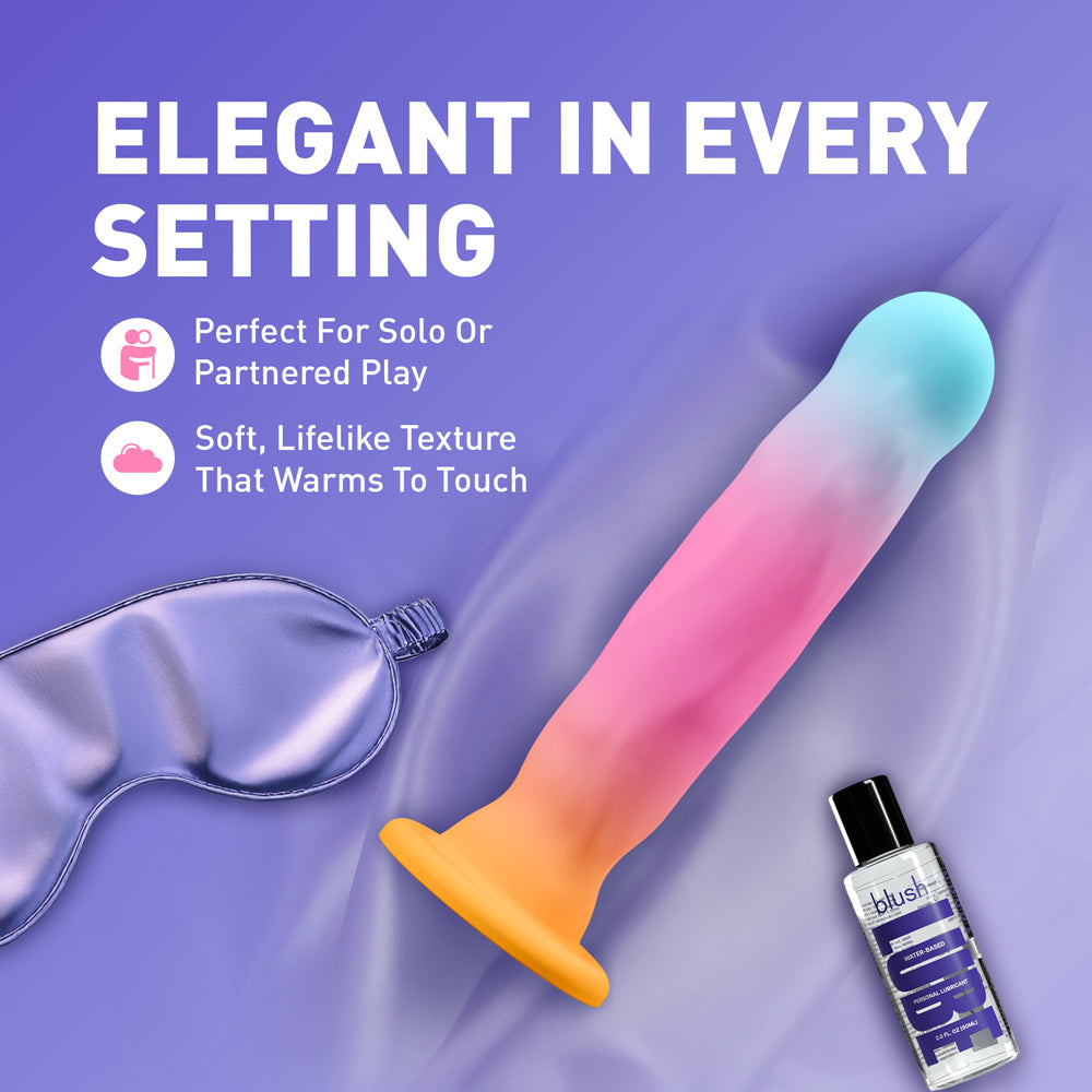 Avant Golden Dawn Silicone Artisan Dildo – Elegant design for solo or partnered play with a lifelike texture.