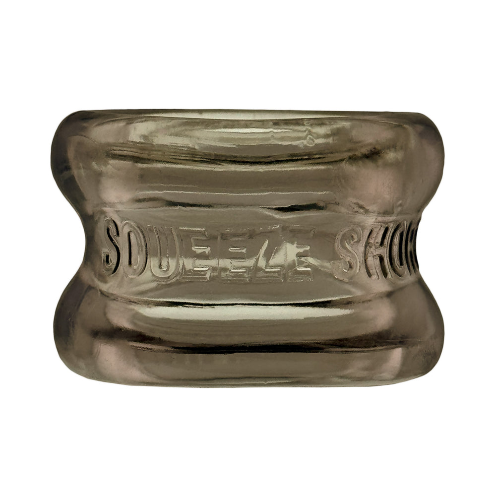 Oxballs Squeeze Short Ballstretcher Storm, a compact and flexible ball stretcher for a secure fit.