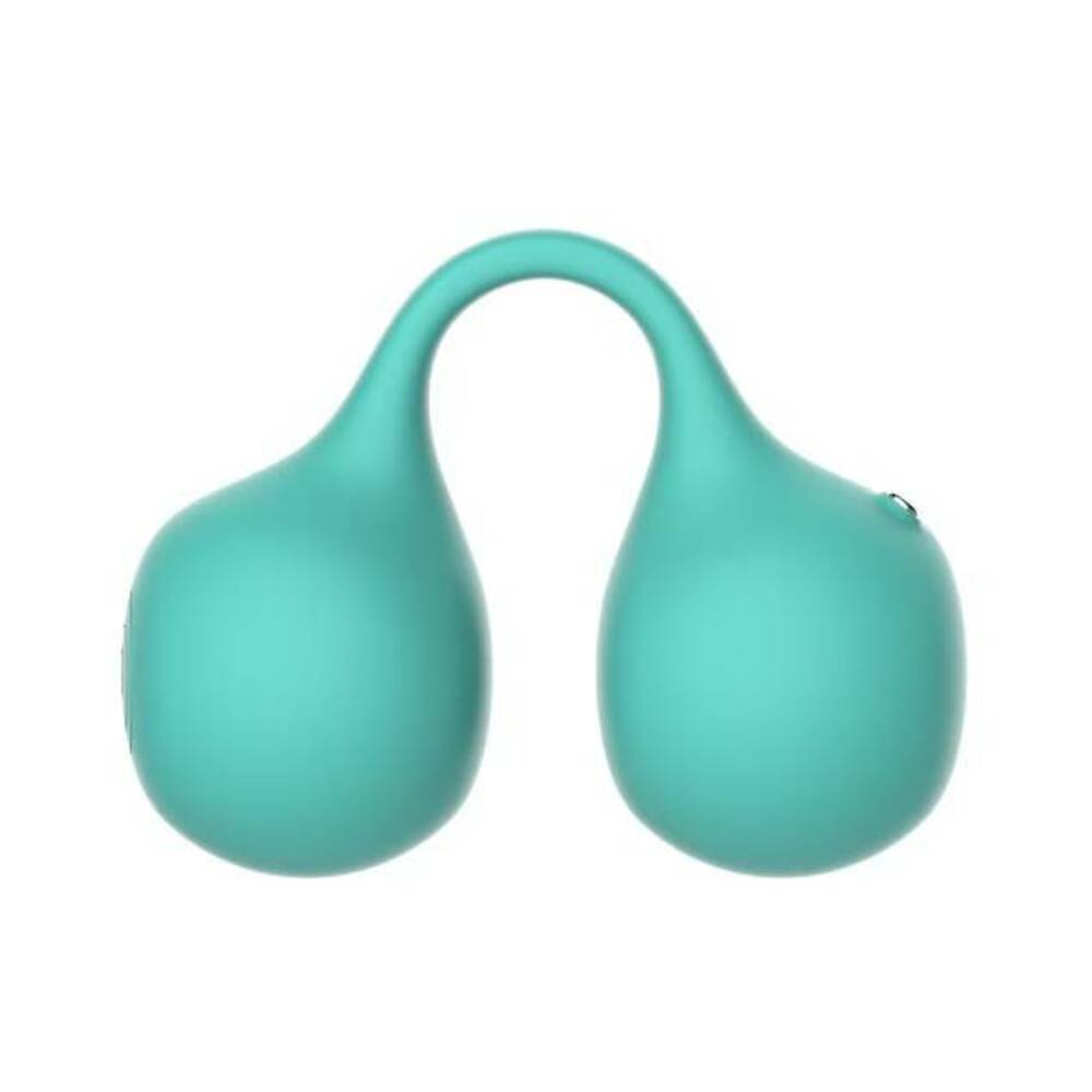 Svibe Snail Twinn Finger App Vibrator Tiffany in a stylish turquoise design showcasing its unique shape.