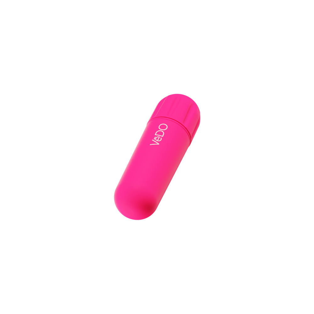 VeDO Nitro Rechargeable Bullet Vibe Pink shown in a compact and vibrant design.