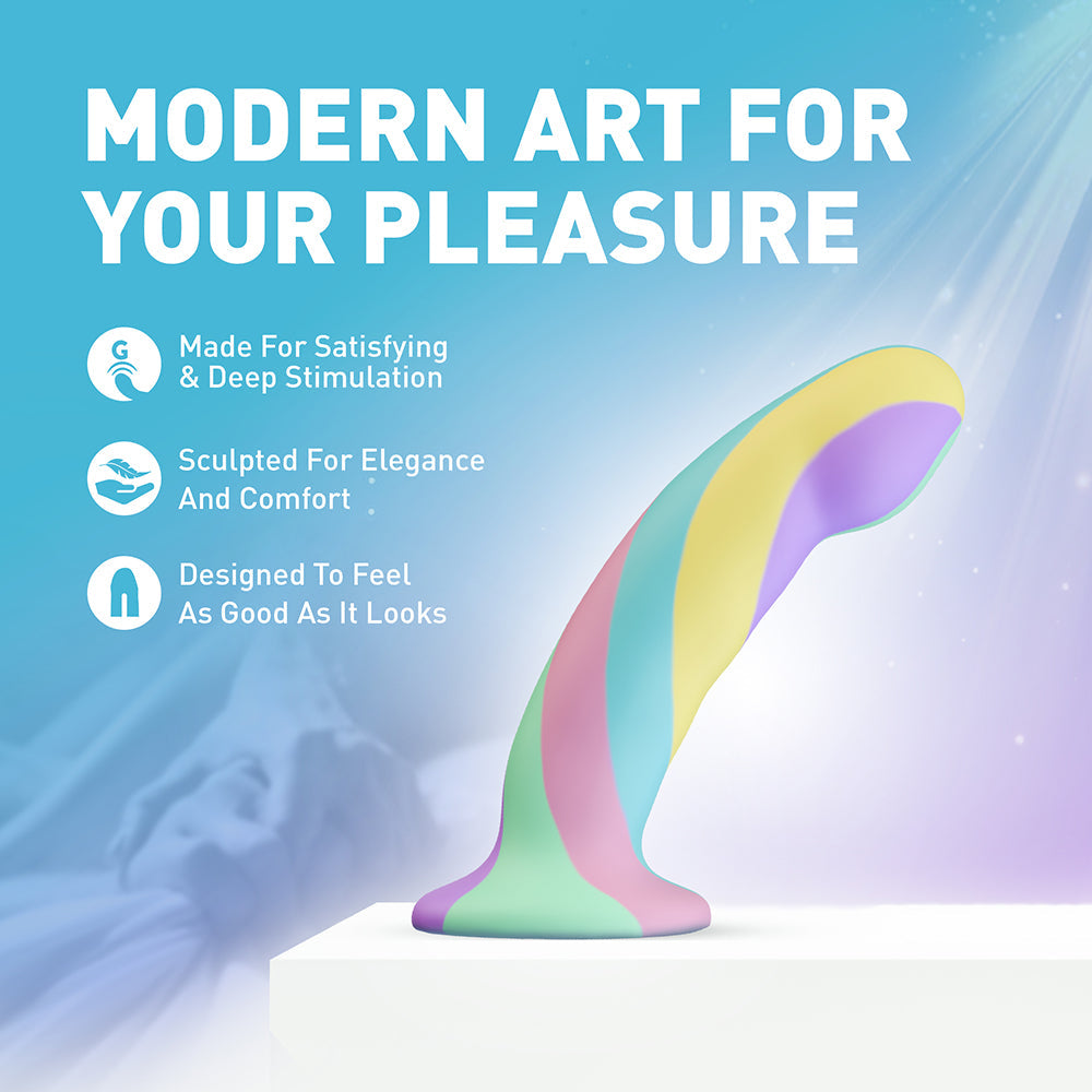 Avant Daydream Silicone Dildo, a modernart piece designed for satisfying stimulation and comfort.