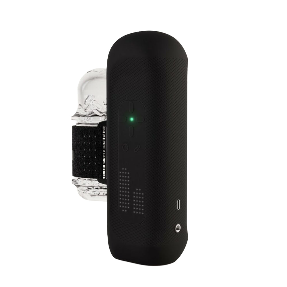 The Handy 2 Pro Automatic Male Stroker Black showcasing its sleek design and hands-free operation features.