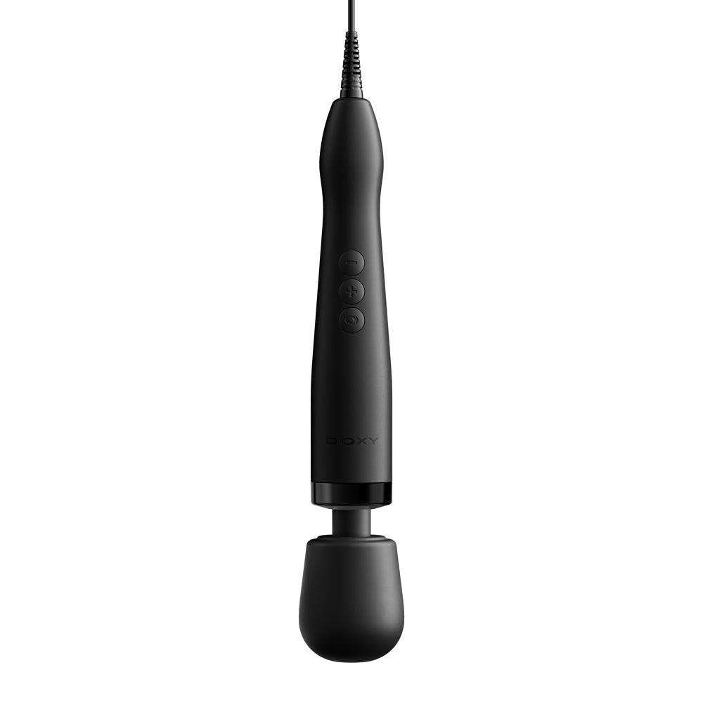 Doxy Original Massager Wand Massager Black, a powerful and reliable plug-in wand for ultimate satisfaction.