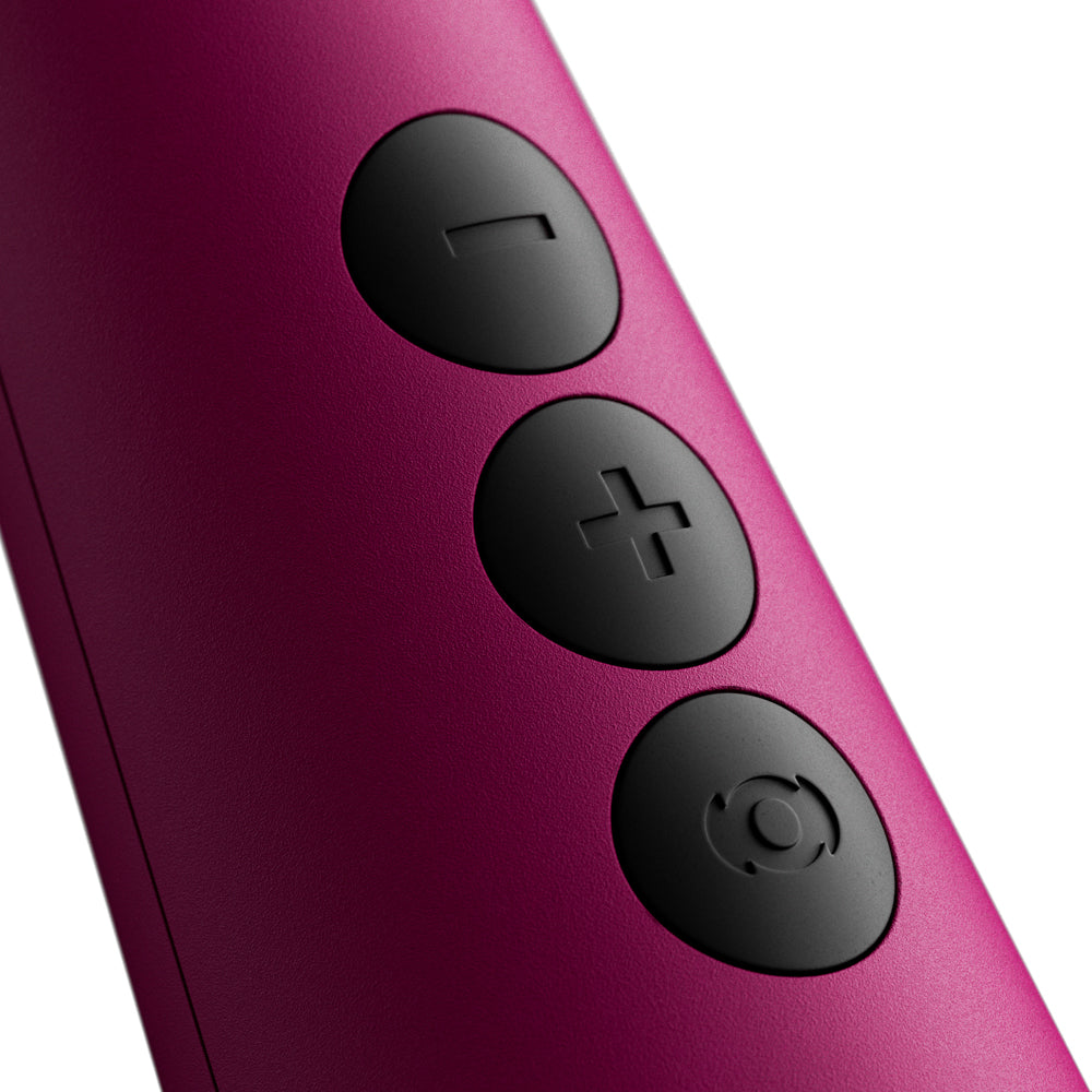 Doxy Original Massager Wand Massager Pink close-up of control buttons