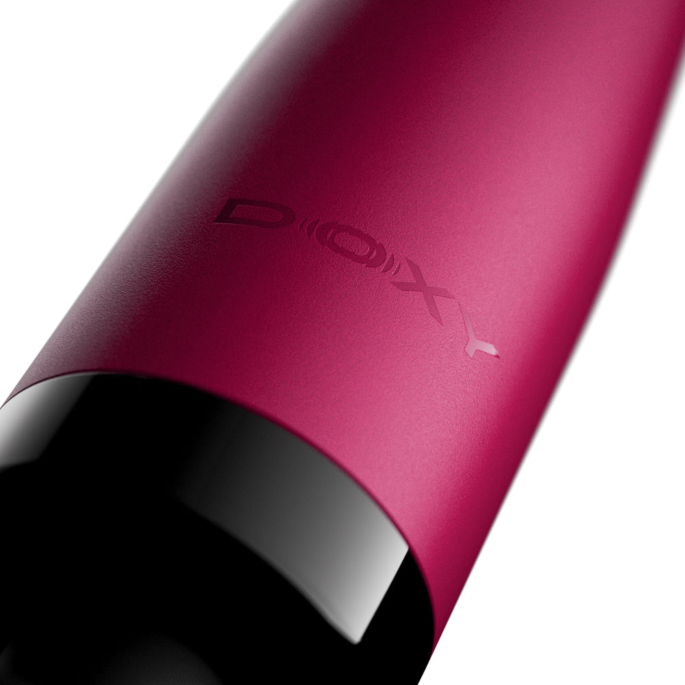 Doxy Original Massager Wand Massager Pink close-up showing elegant design and logo