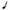 Doxy Go Travel-sized Wand Massager Pink with black head and control buttons for convenience and portability.