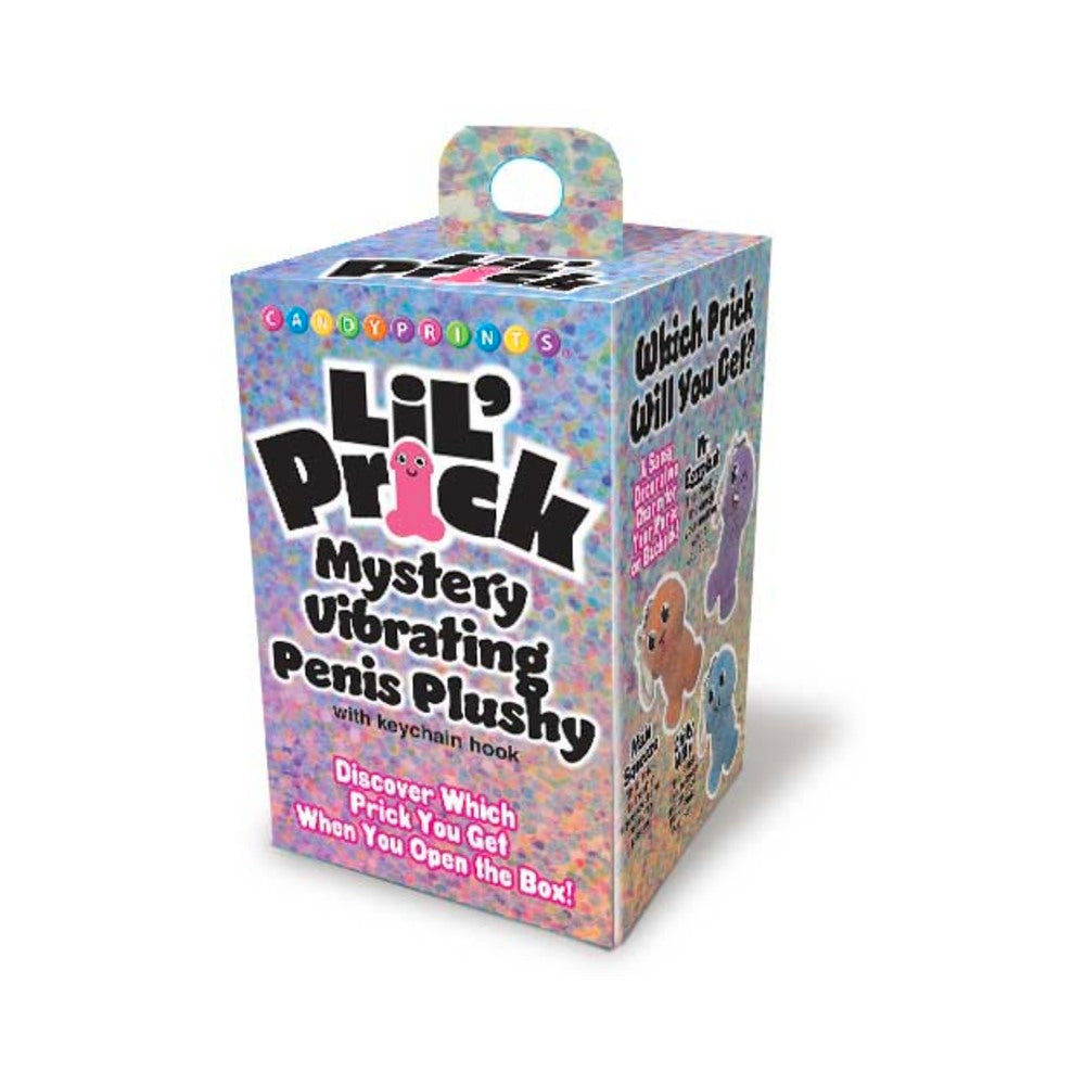 Lil Pricks Mystery Box Individual Plush Penis Keychain fun gift box with vibrant colors and keychain hook