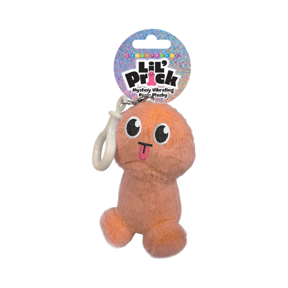 Lil Pricks Mystery Box Individual Plush Penis Keychain in soft plush with vibrant colors and playful design.