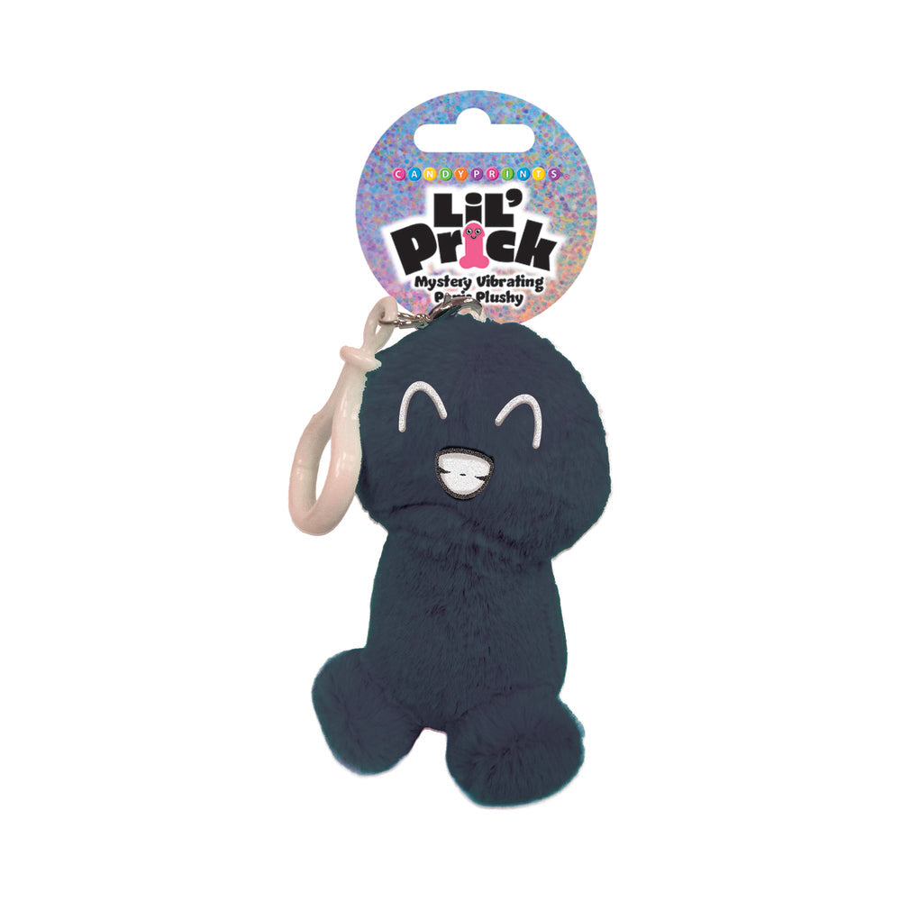 Lil Pricks Mystery Box Individual Plush Penis Keychain in vibrant colors and cute design, perfect for playful gift-giving.