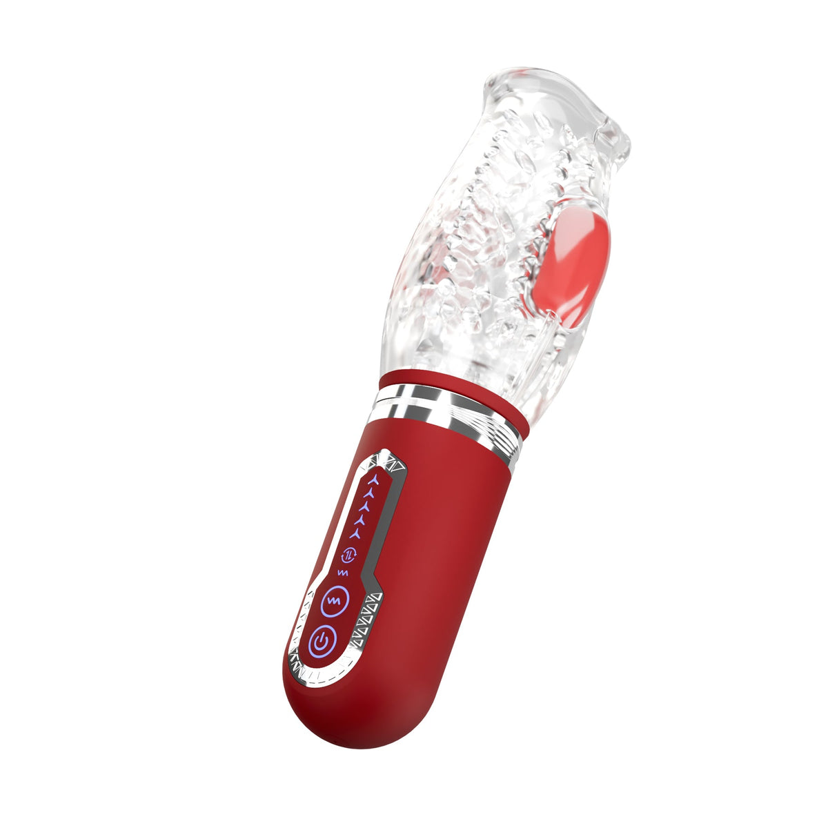 Adam & Eve Pleasure Pro 3000 Thrusting Vibro Stroker for ultimate pleasure and hands-free enjoyment.